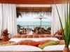 Overwater Suite Bedroom Looking Out